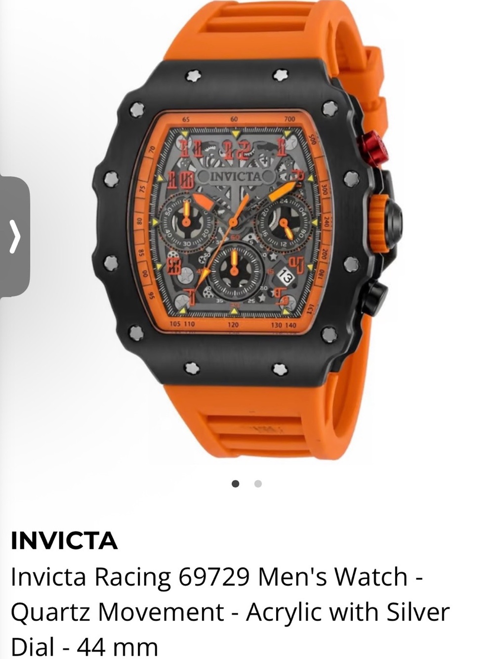 Invicta Racing Mens watch - Monaco Grand Prix